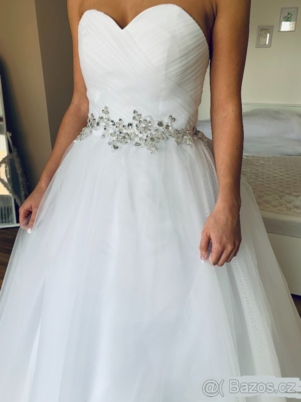 NOvé svatební šaty -ihned k dodání - 5