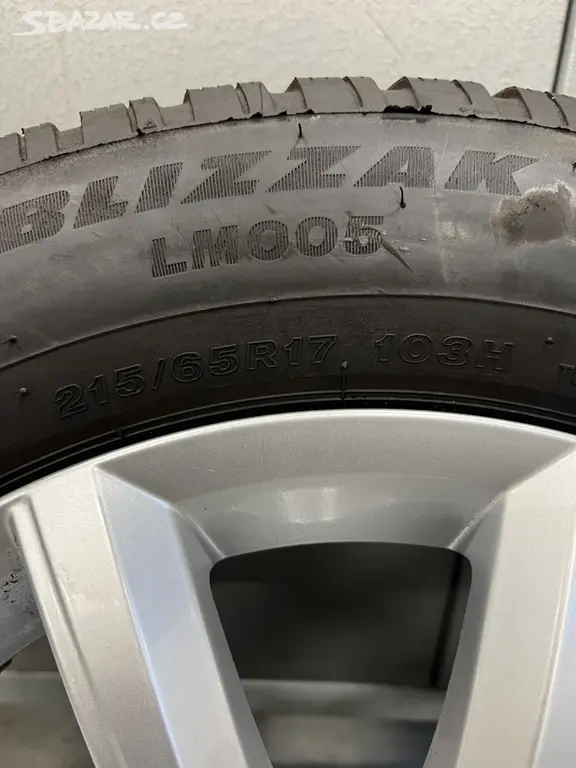 Originální kola VW Tiguan 5x112 R17 ZIMNÍ č.F117 - 5