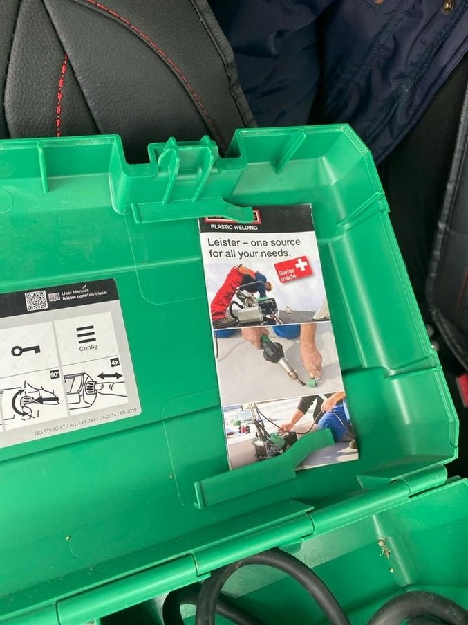 Horkovzdušná pistole Leister Triac - 5