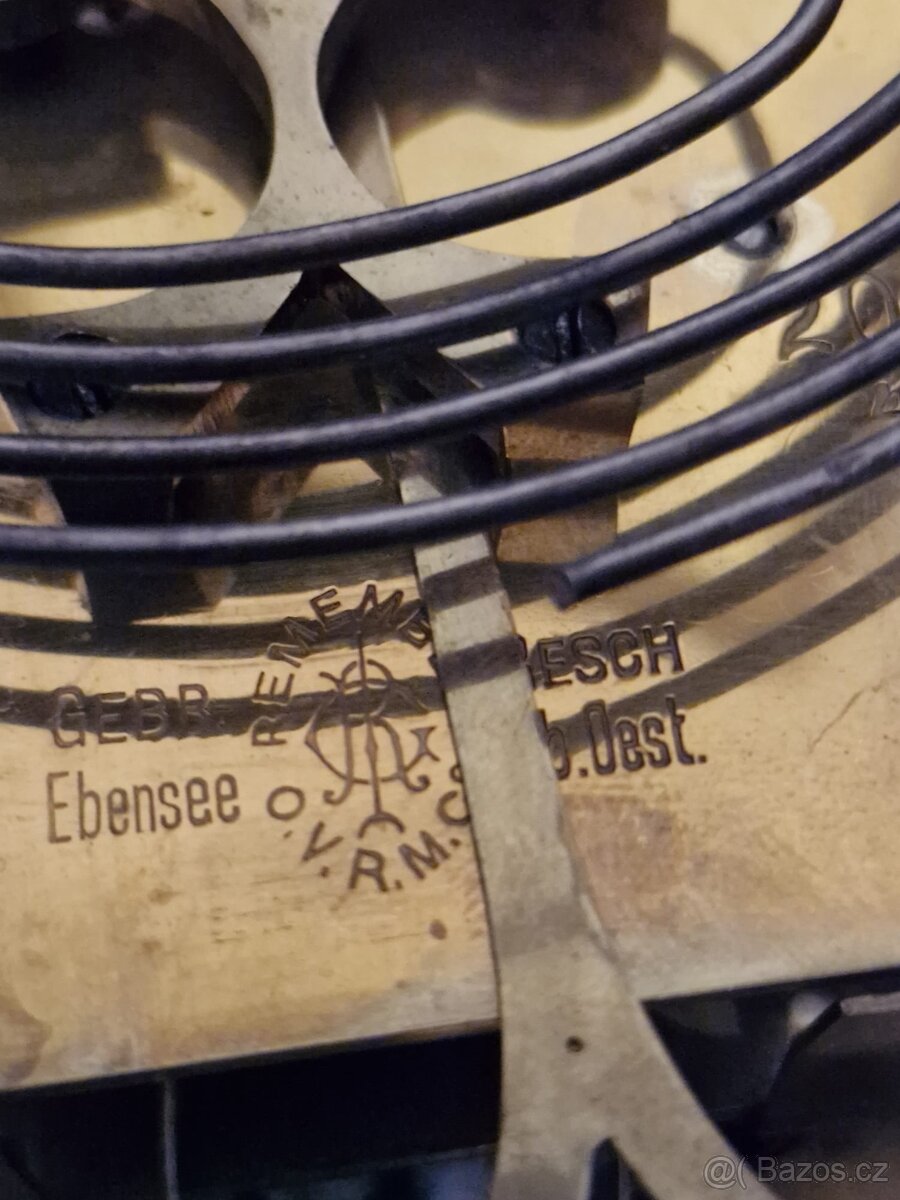 Starožitné hodiny Gebrüder Resch – plně funkční, originál ⭐️ - 5