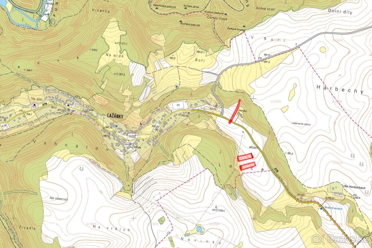 Louka, prodej, Lažánky, Blansko - 5