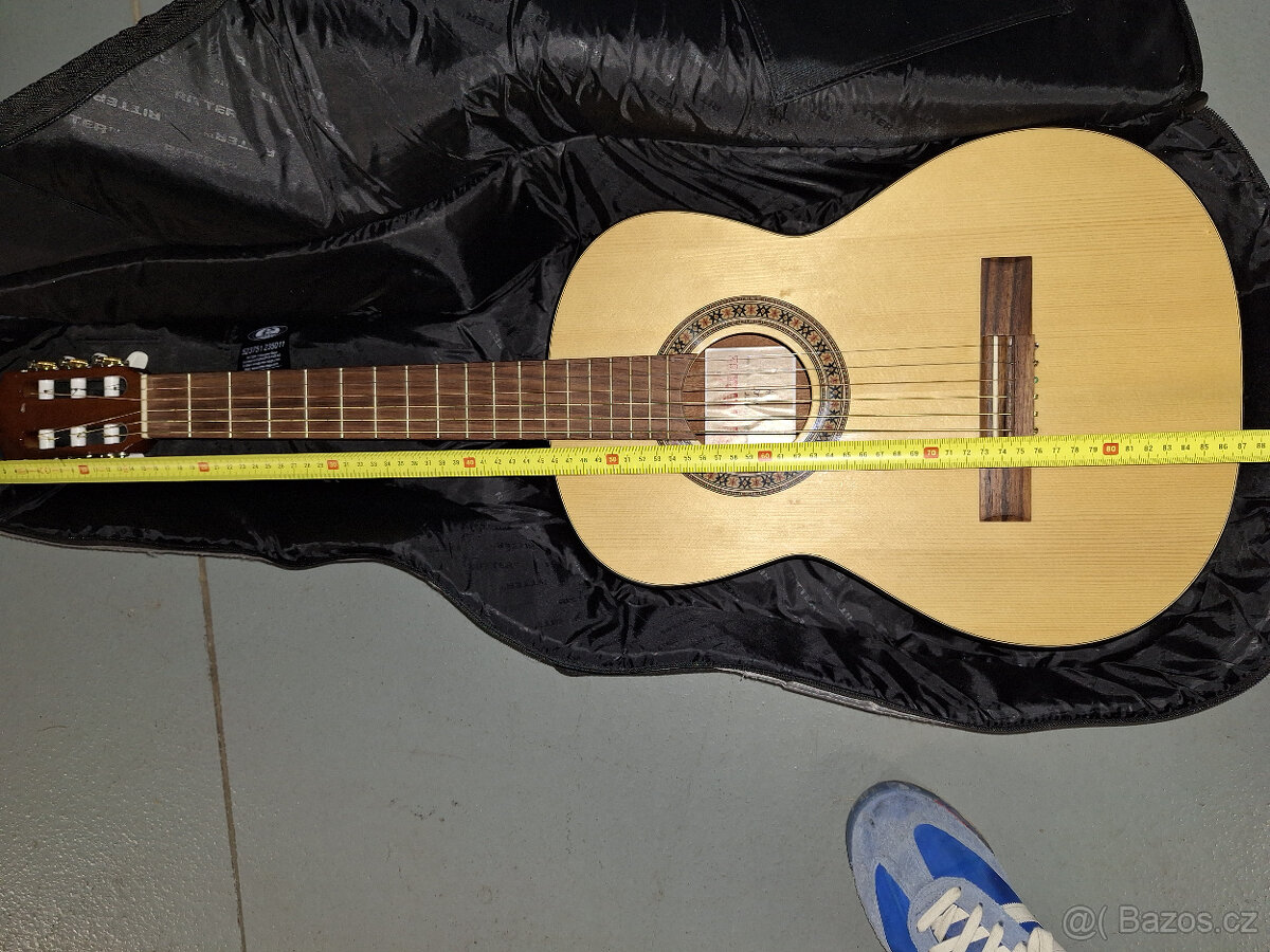 Luby kytara 3/4 s pouzdrem - 5