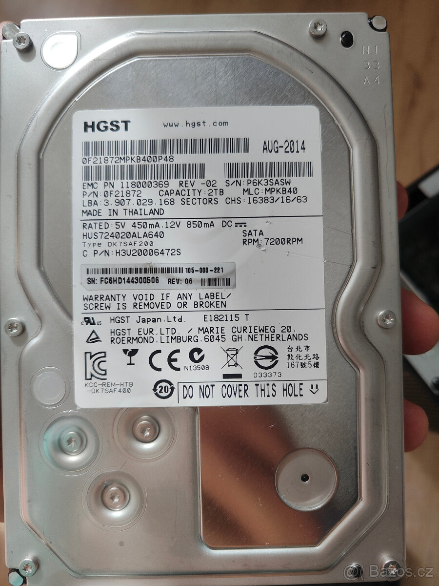 NAS DLINK D-Link DNS-320 + 2x 2TB disky - 5