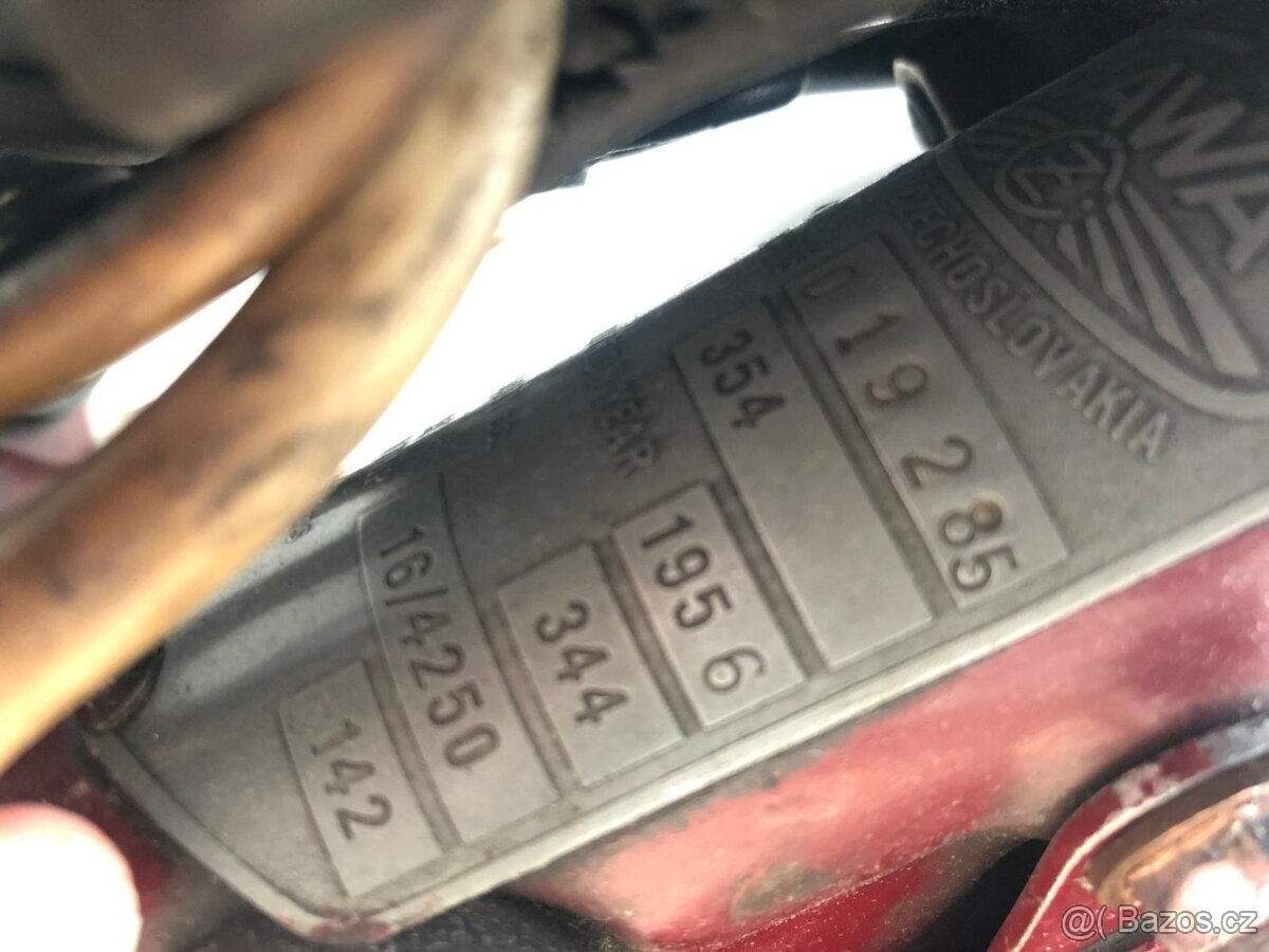 Jawa 354-02 kývačka, dohoda na místě - 5