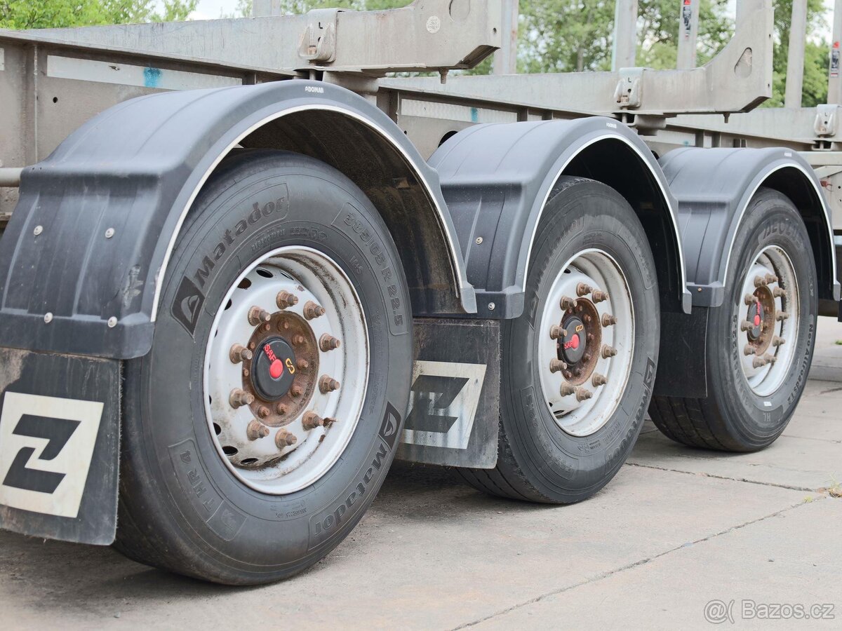 ZASŁAW D-651A, OSM PÁRŮ POSUVNÝCH KLANIC, DVĚ ZVEDACÍ NÁPRA - 5