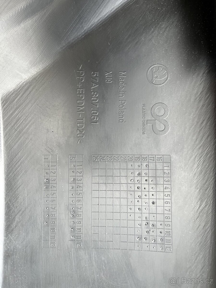 Spoiler pro přední nárazník Škoda Karoq - 5