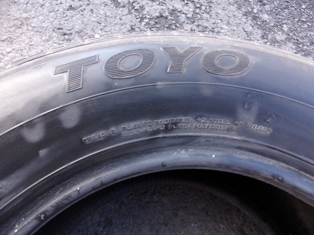 1x letní pneu 255/60 R15 102H TOYO 600+4 - 5