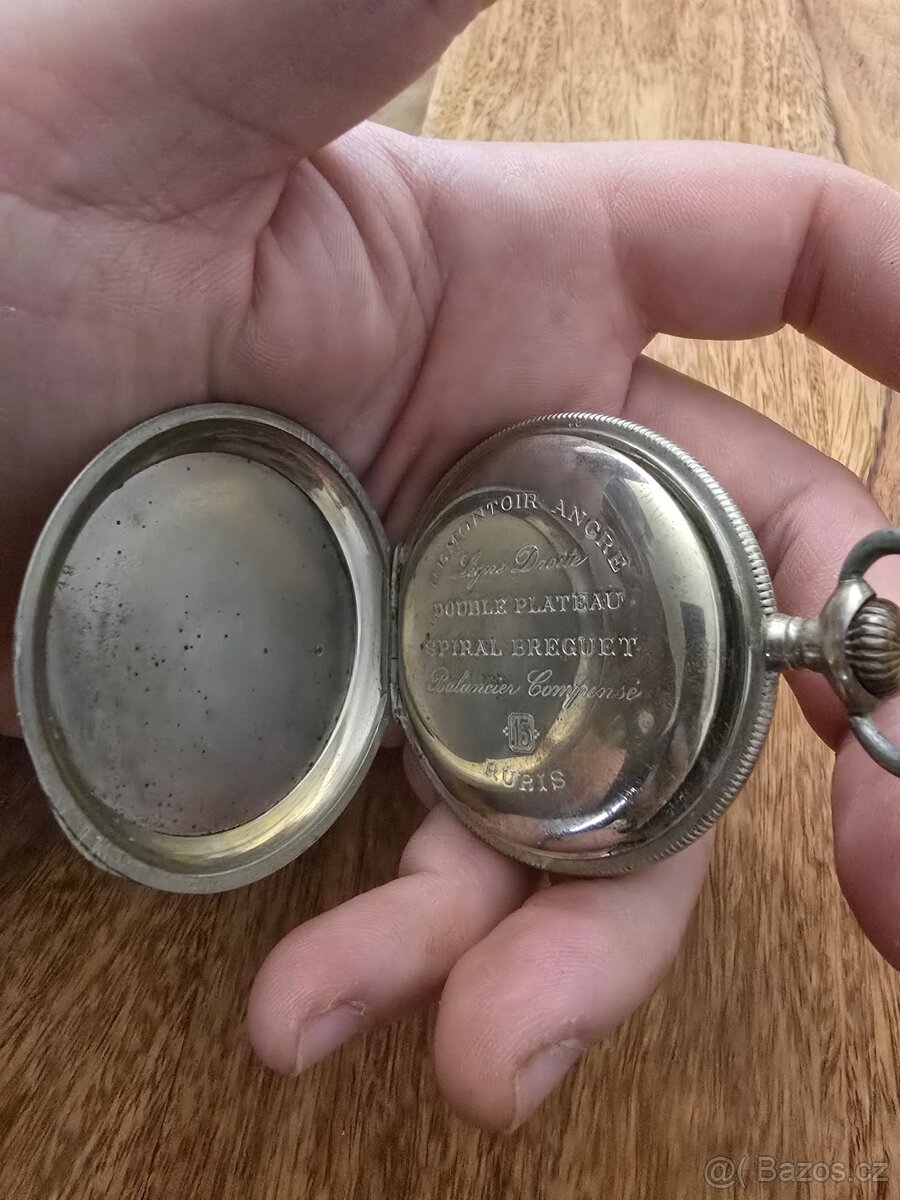 KRÁSNÉ SEDLÁCKÉ KAPESNÍ STAROŽITNÉ HODINKY -KRÁVY - 5