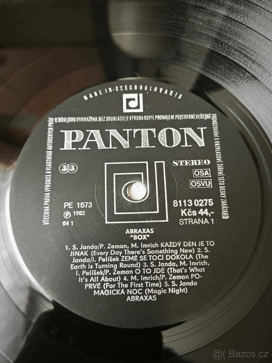 LP: ABRAXAS – BOX (1982) - 5