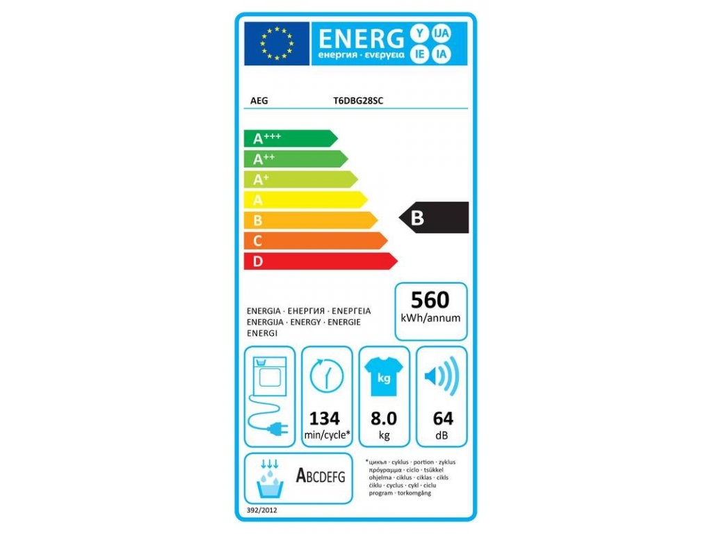 Rezervace Sušička prádla AEG - 5