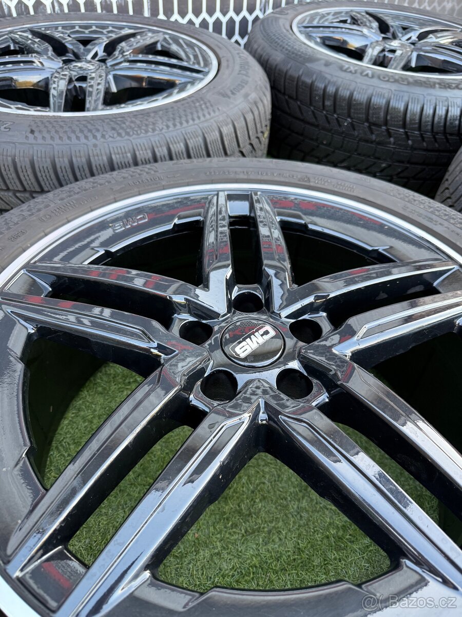 235/55 R19 - ZÁNOVNÍ ZIMNÍ SADA CONTINENTAL 5x112 CMS - 5
