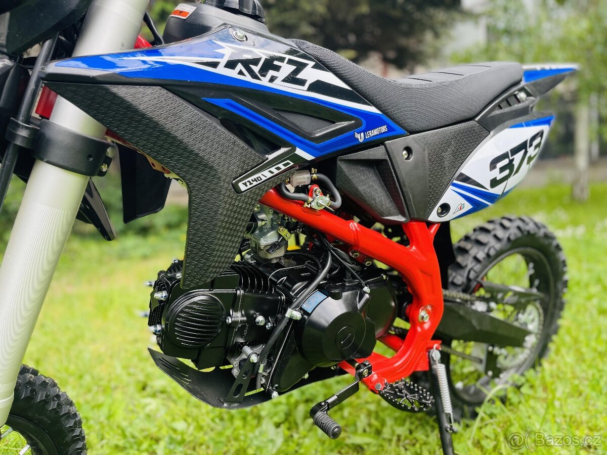 Pitbike Leramotors Thunder 140ccm, 19/16, modrá - 5