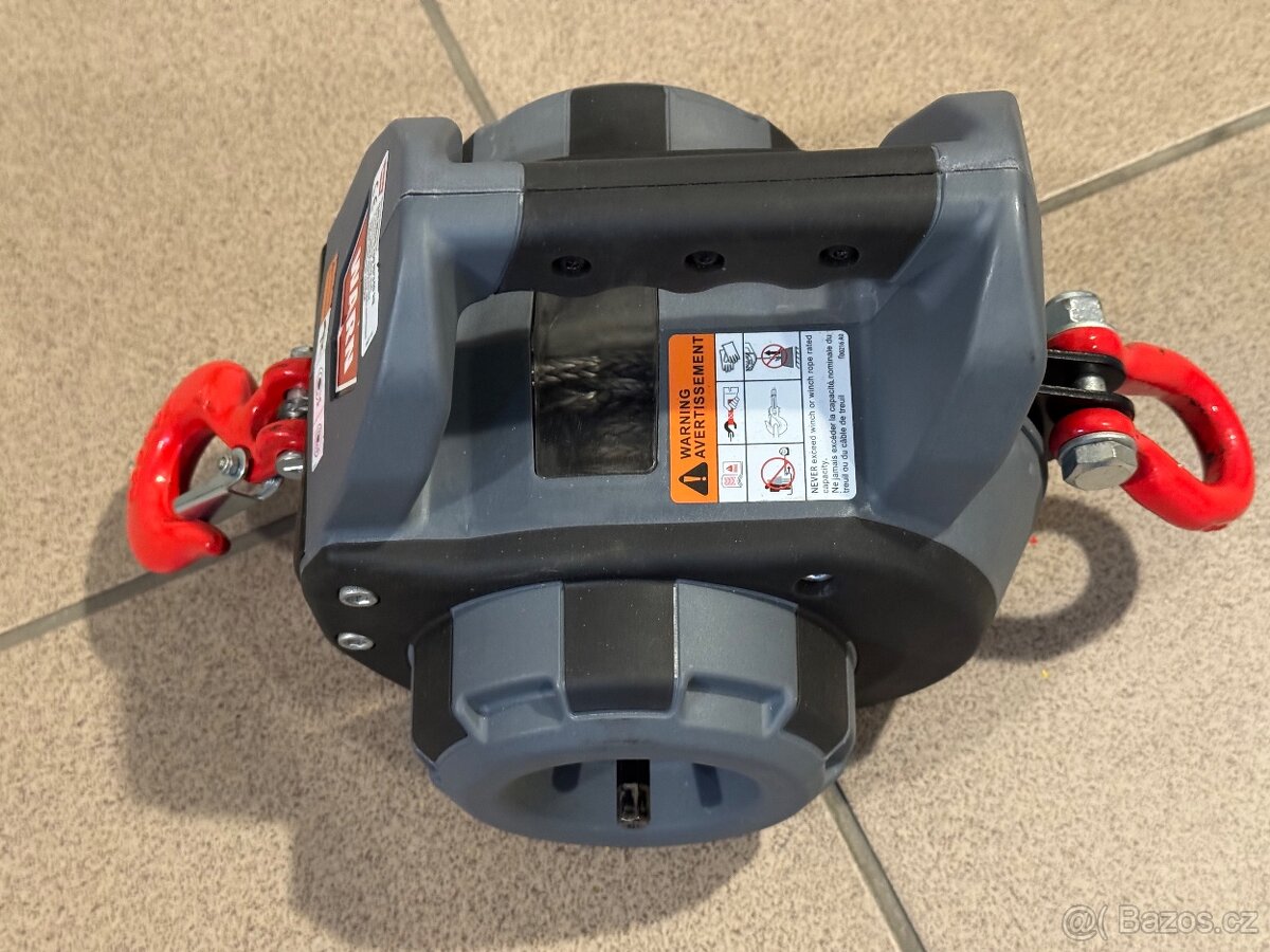 WARN DRILL WINCH 340 kg - syntetické lano, nový - 5