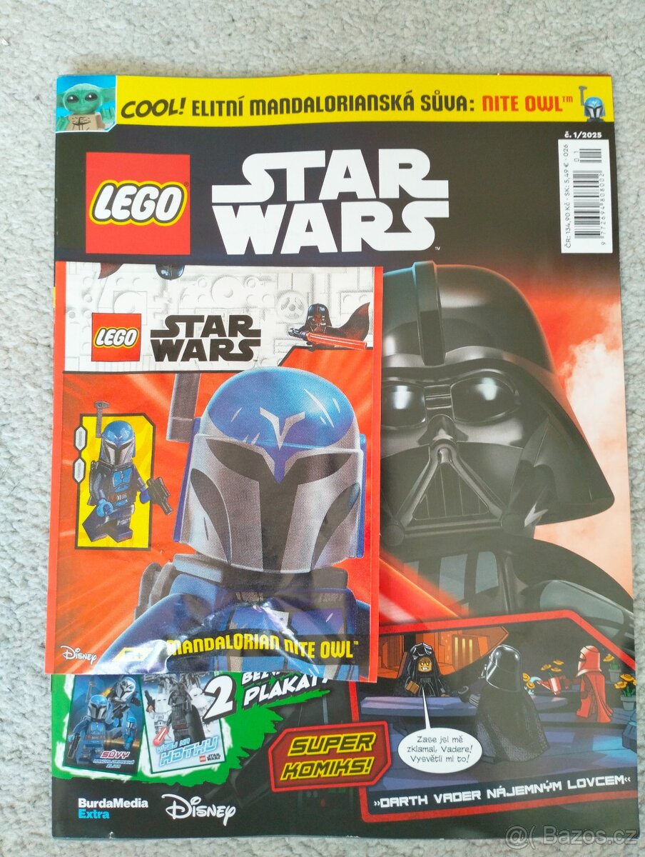 LEGO STAR WARS časopisy + figurky - 5