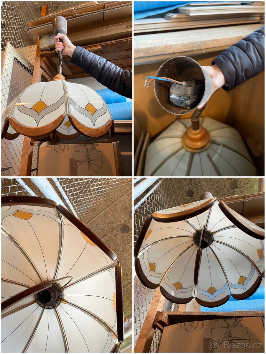 Starožitný lustr po babičce - 5