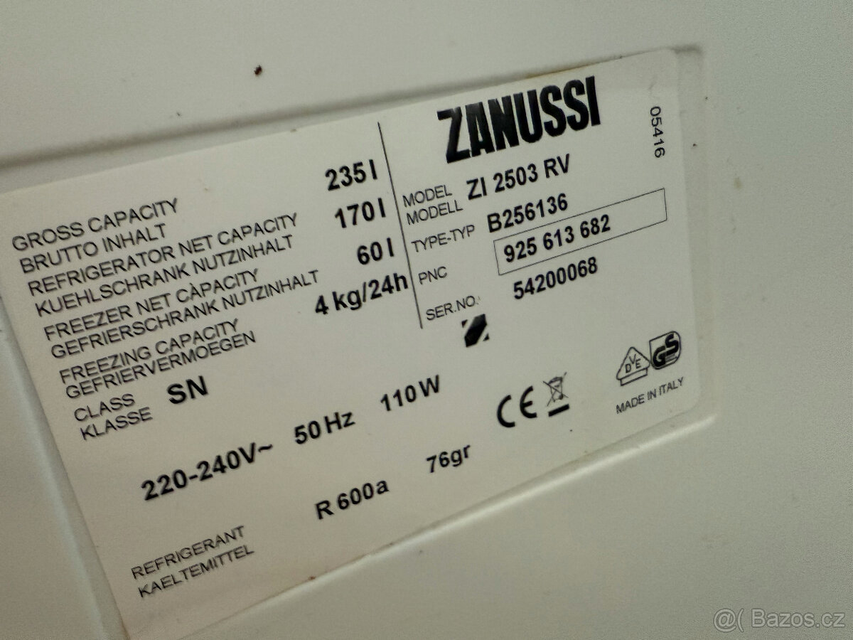 Lednice ,Bosch a Siemens se zárukou - 5