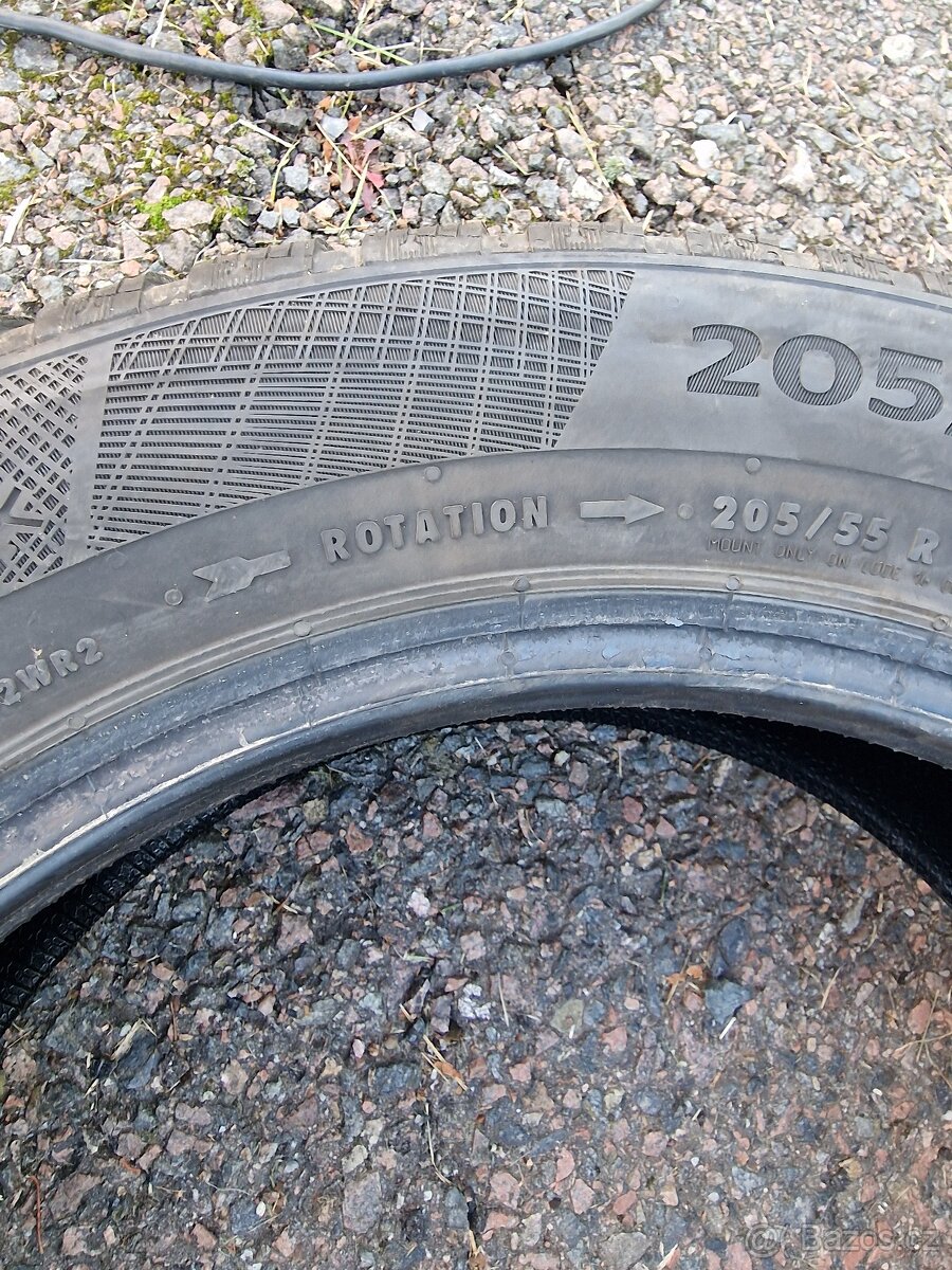 Zimní pneu Continental 205/55 r16 - 5