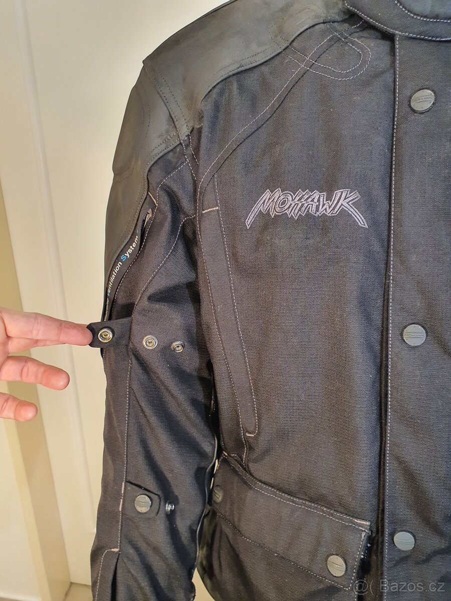 Mohawk MVS-1 Kůže / Textil bunda na moto BMW XL - 5