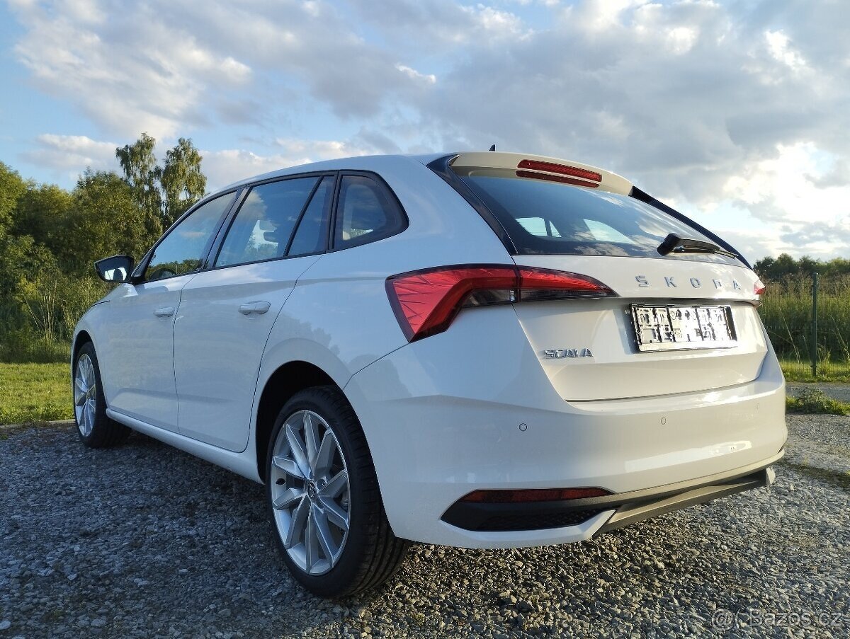 Škoda Scala FACELIFT - 1.0TSI , 9/2024, 13 500km, 18" ALU - 5