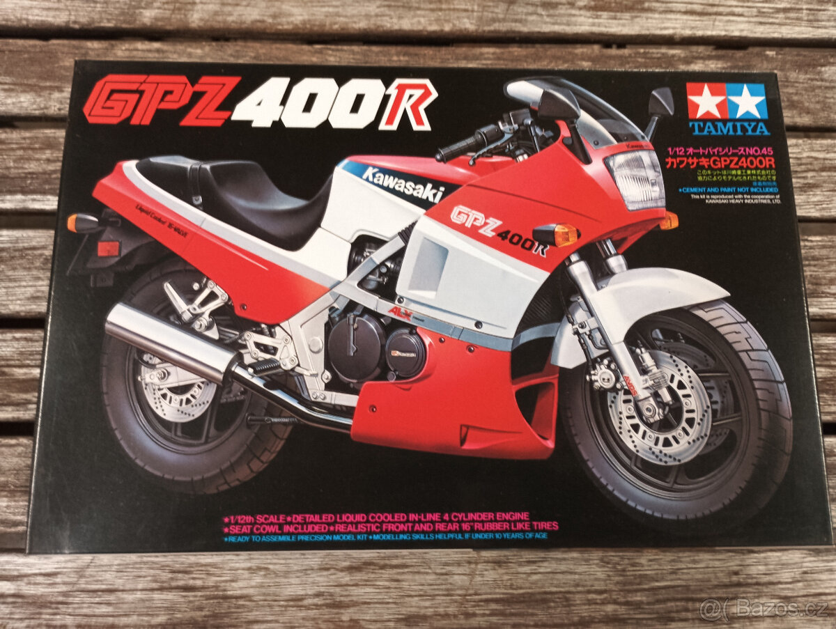 Prodám plastikové stavebnice motorek Tamiya - 5