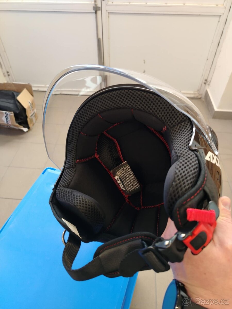 JET přilba AXXIS SQUARE černá lesklá - M - 5