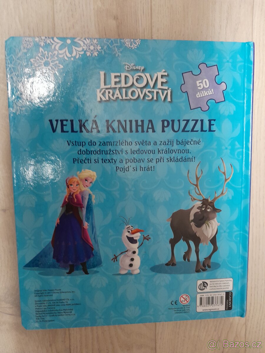 Disney Ledové království – Velká kniha puzzle - 5