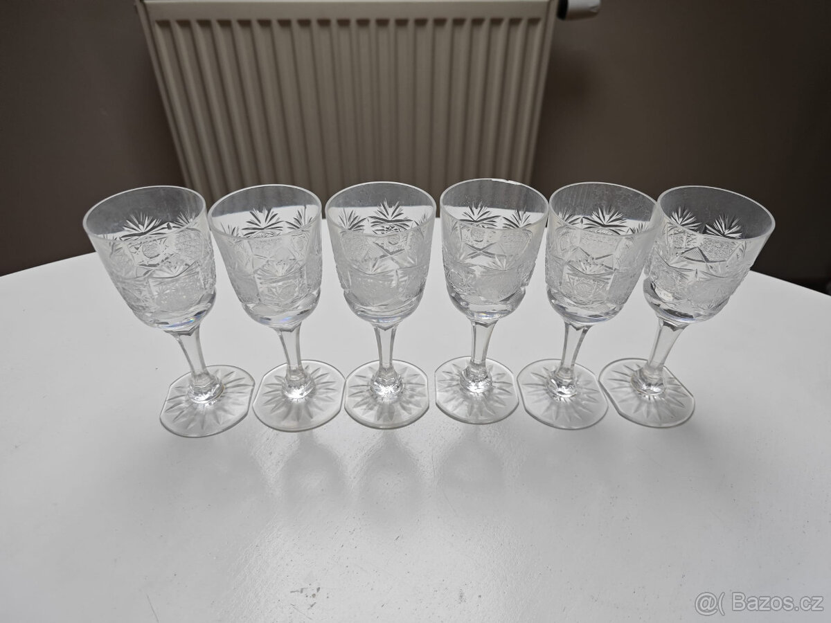 Sada ozdobných skleniček - 5