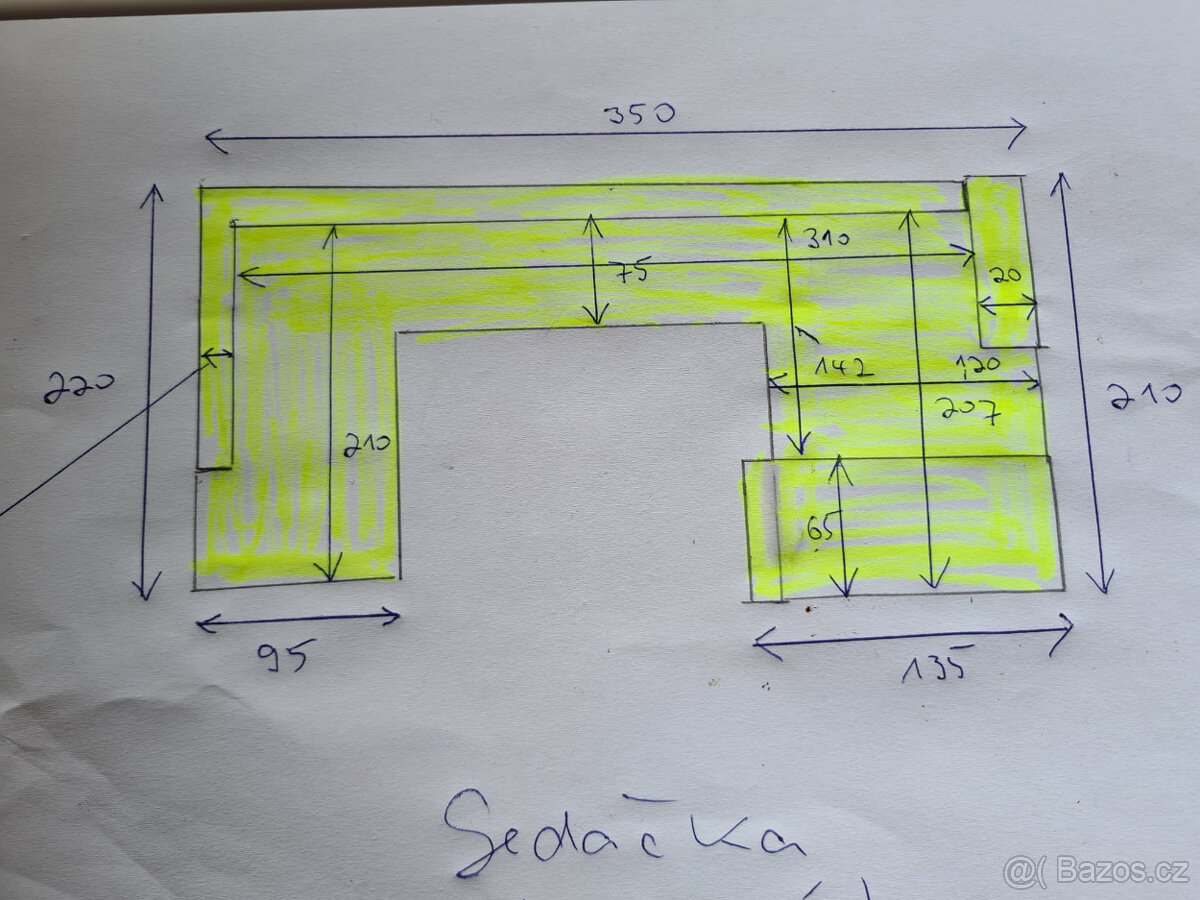 Velká luxusní sedačka - 5