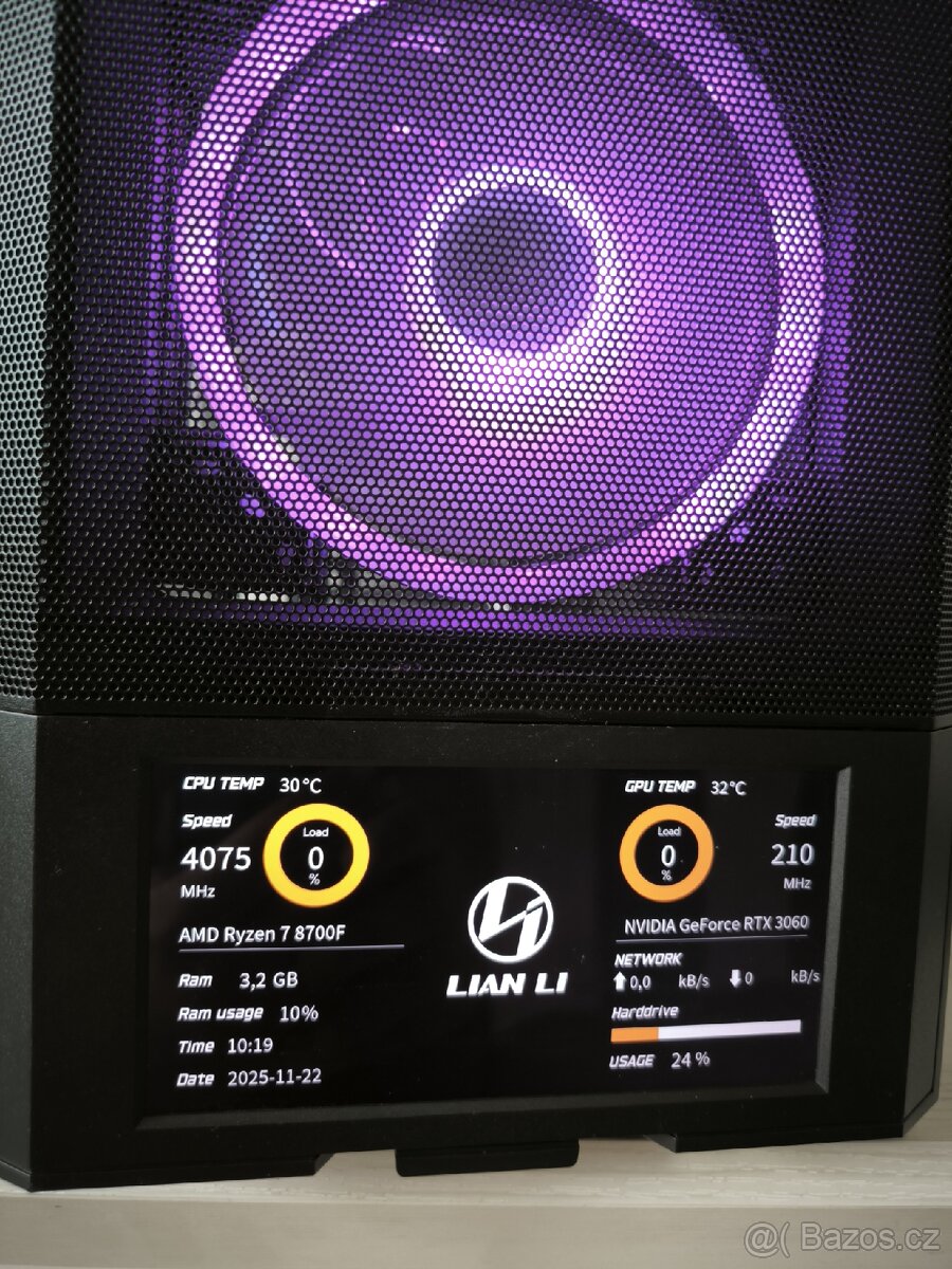 HERNÍ PC AM5 RYZEN 7 8700F RTX 3060 12GB - 5