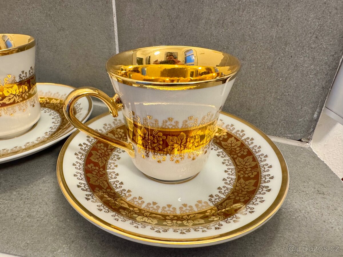 3 porcelánové kávové sety (možno koupit jednotlivě) - 5