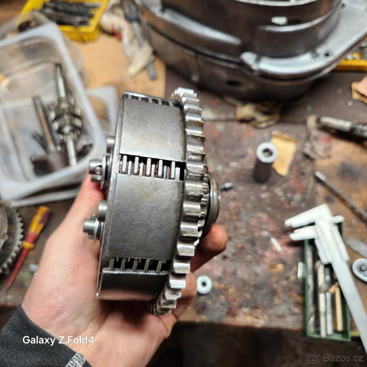 Kompletní spojka jawa 350/360,362 panelka,calif - 5