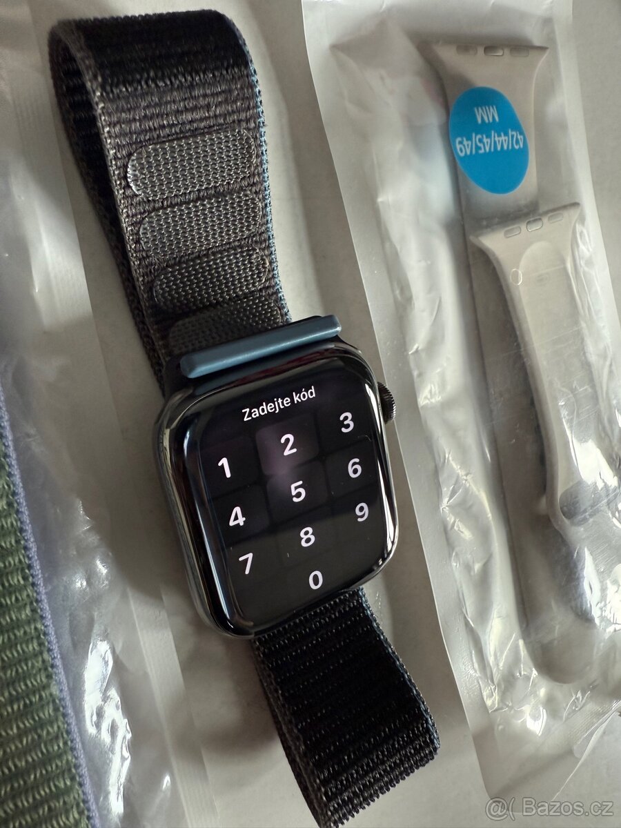Apple Watch 9 45 Cellular nerez - 5