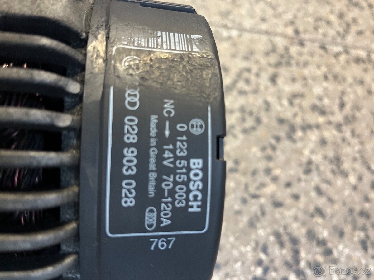 Alternátor VW Passat B5-Audi A4 1.9 TDI - 5