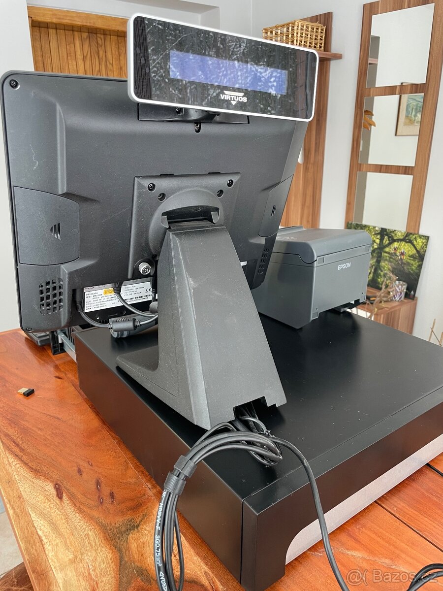 Dotyková pokladna VIRTUOS AerPOS PP-9635 s příslušenstvím - - 5