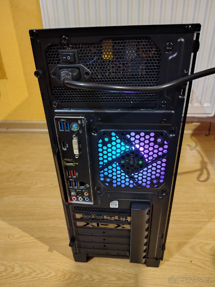 Herní PC, Ryzen 5500, RX 6600, 16GB RAM - 5