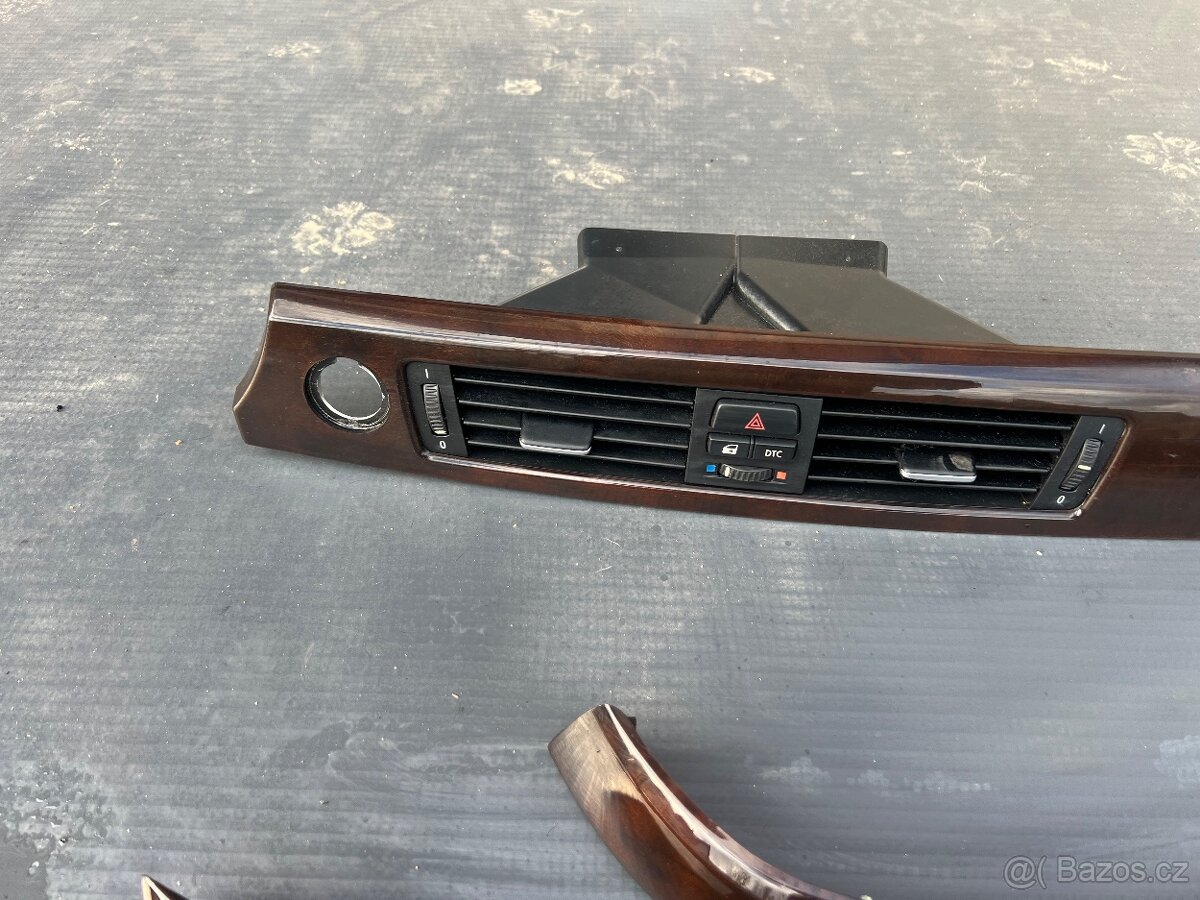 Dřevo dekor lišty bmw e90/e91 facelift na cic - 5