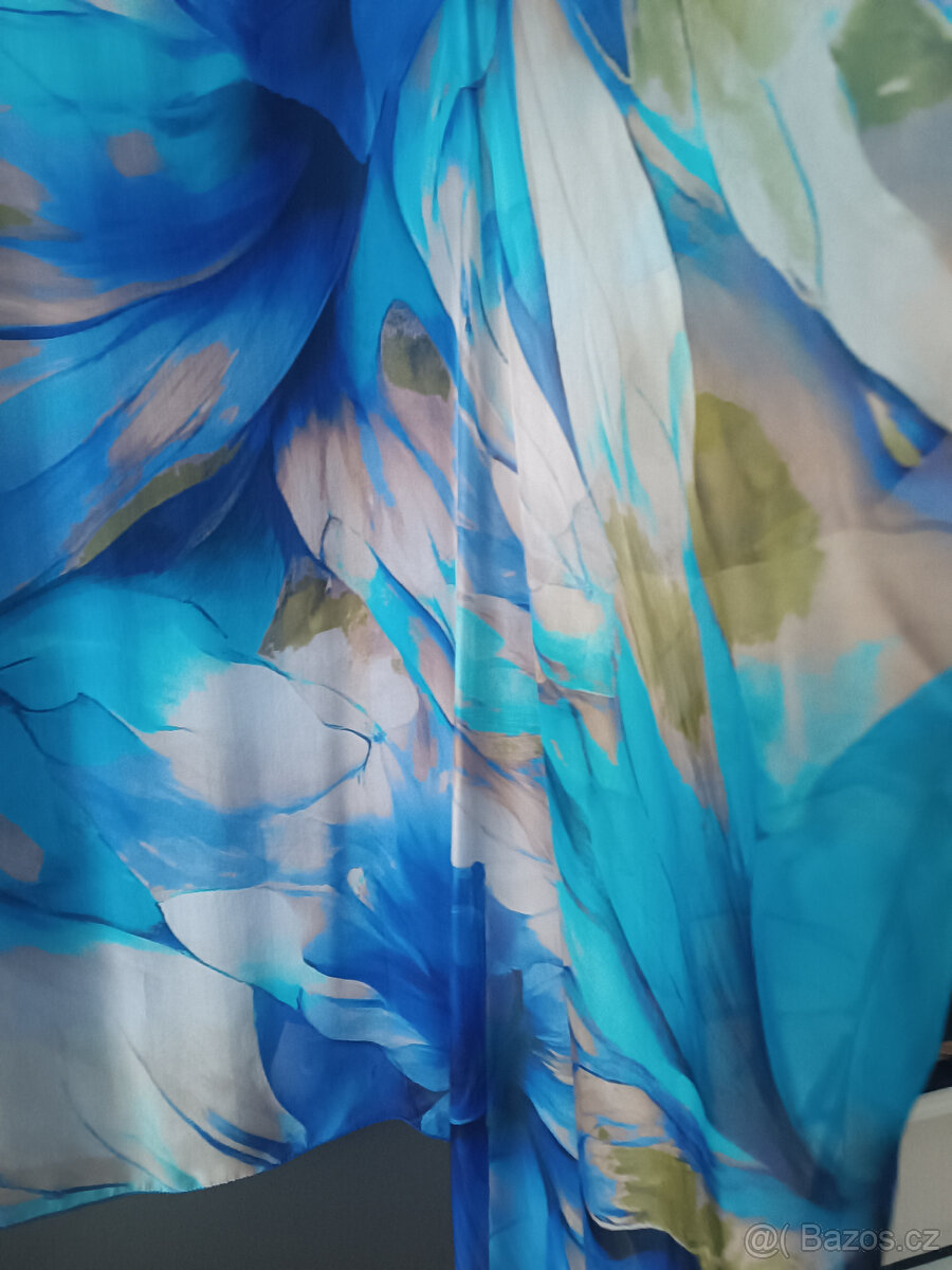 Hedvábná halenka UNI - 5