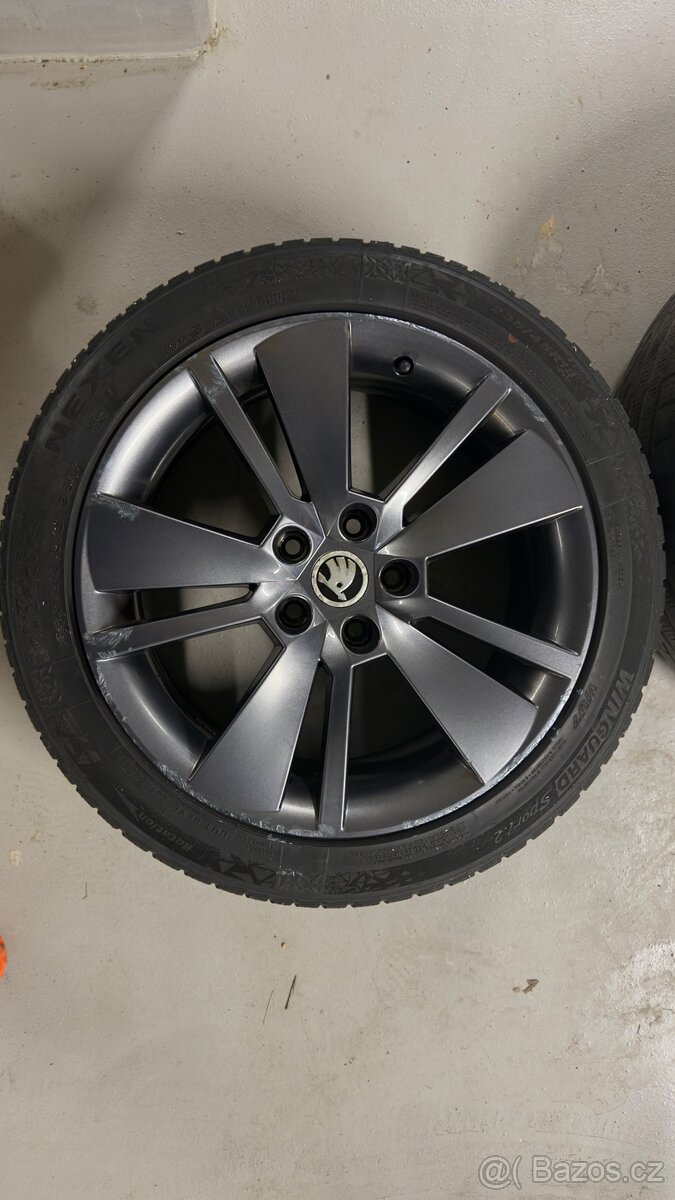 Originální kola Škoda Superb R18 - 5