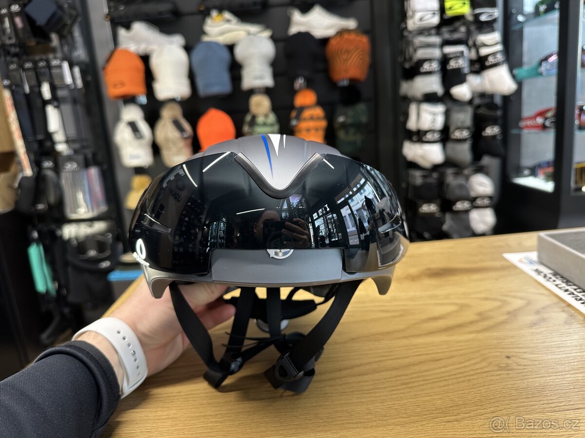 Cyklo, inline Aero přilba Powerslide Race Wind, magnet brýle - 5