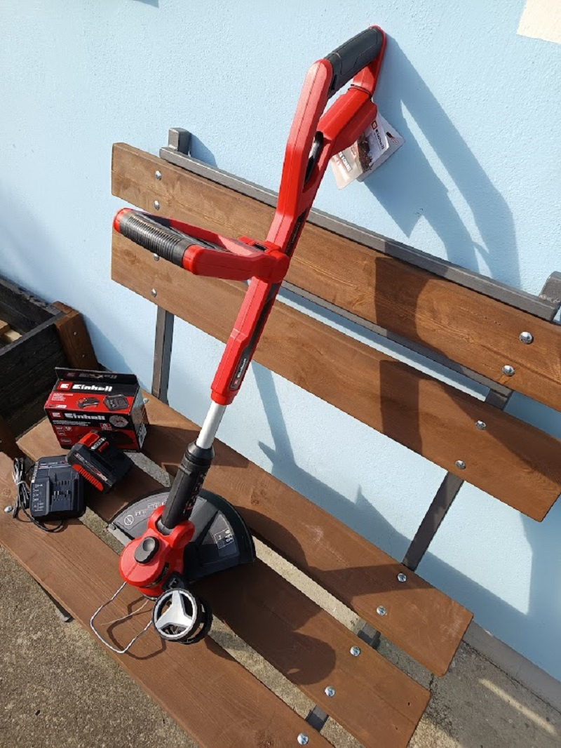 Aku strunová sekačka Einhell GE-CT 18/30 Li + 4.0Ah - 5