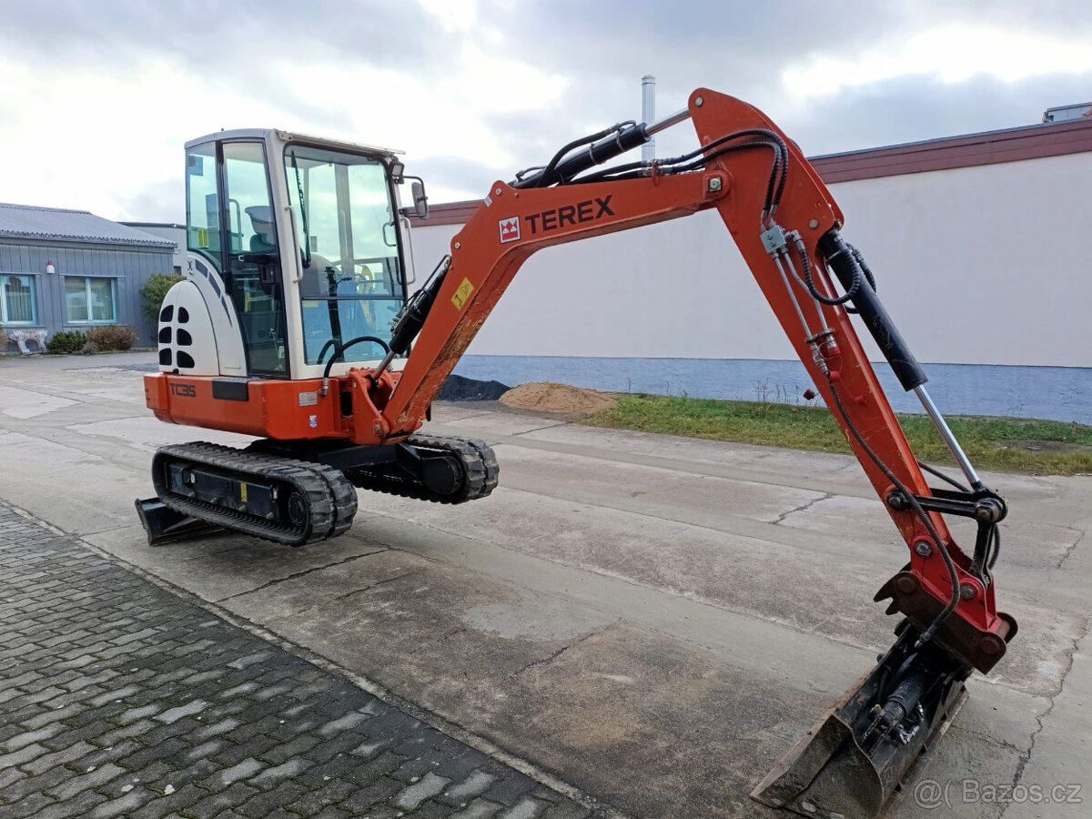 minibagr Terex TC 35 Hyd. svahovka + podkop - 5
