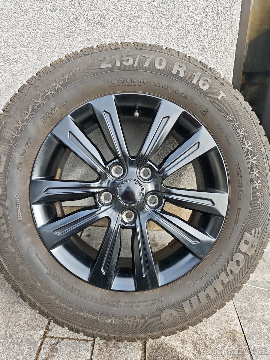 Alu kola Kia Sportage + zimní pneu 215/70 R16 - 5