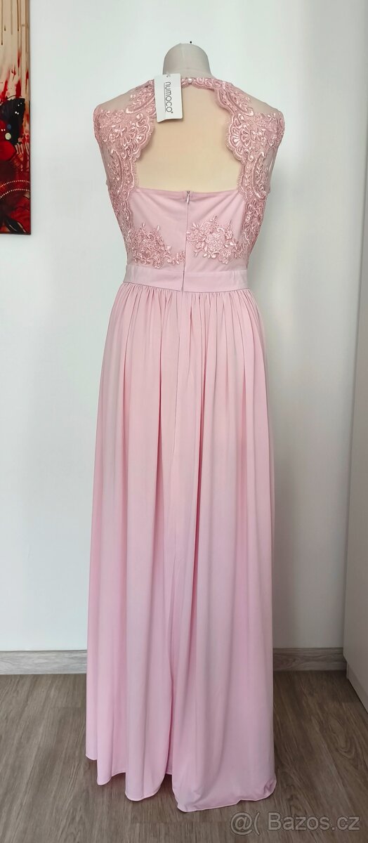 Růžové šaty Numoco - 5