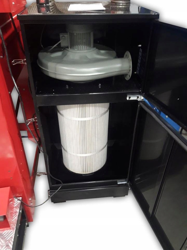 Tlakový pískovací box 990l + ODSÁVÁNÍ - 5