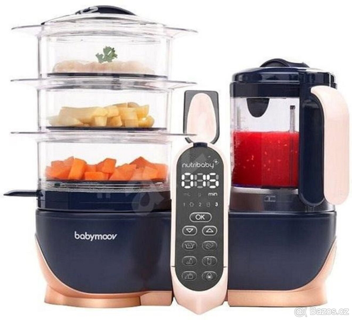 Multifunkční přístroj Babymoov Nutribaby, mixér a pára - 5