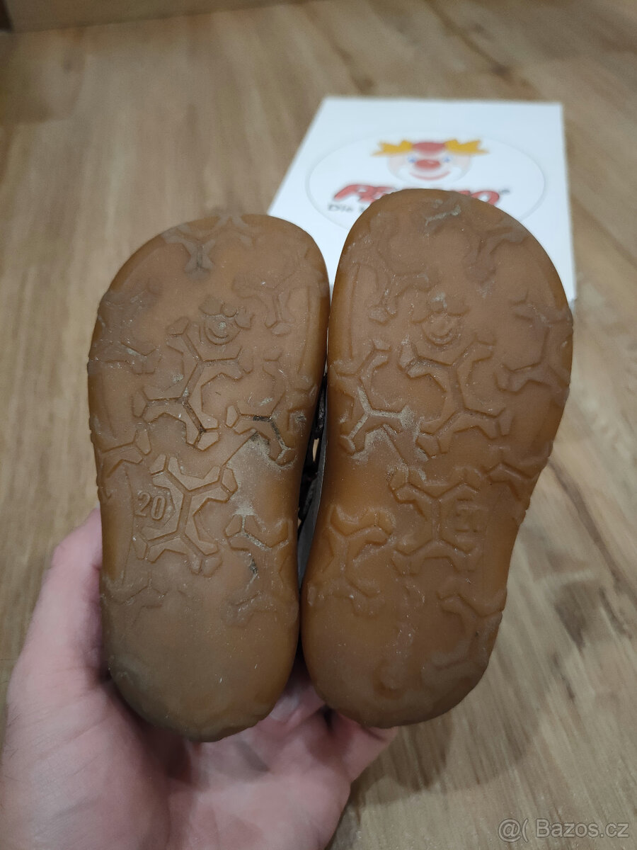 Celoroční dětské kožené dětské boty Ricosta Pepino vel 20 - 5