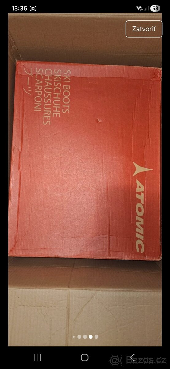 Prodám lyžiarky Atomic Hawx Ultra 130S veľ.38 - 5