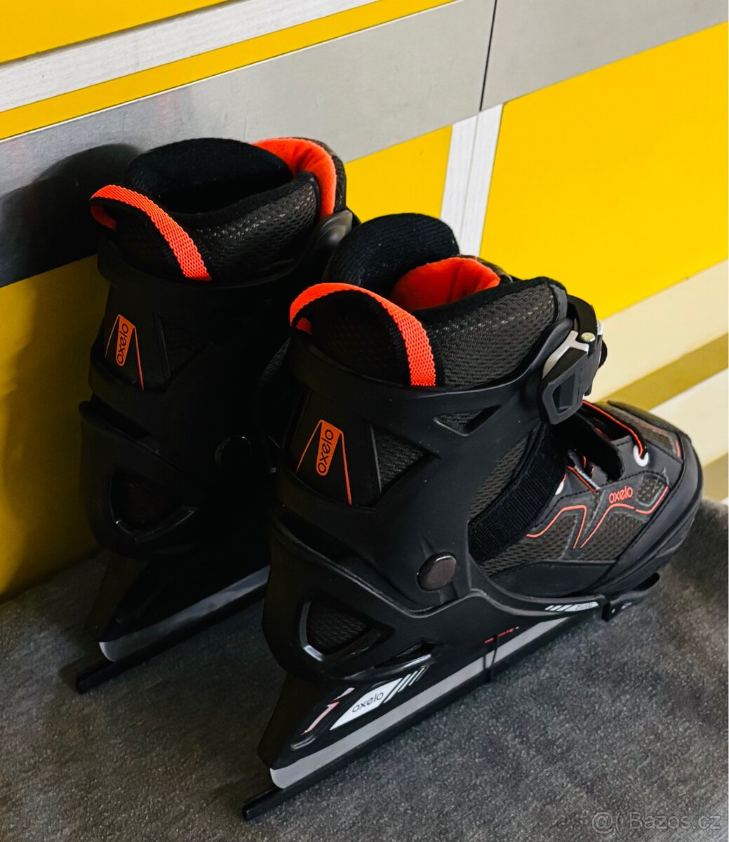 TOP stav - lední brusle Oxelo (32-35 EU) - 5