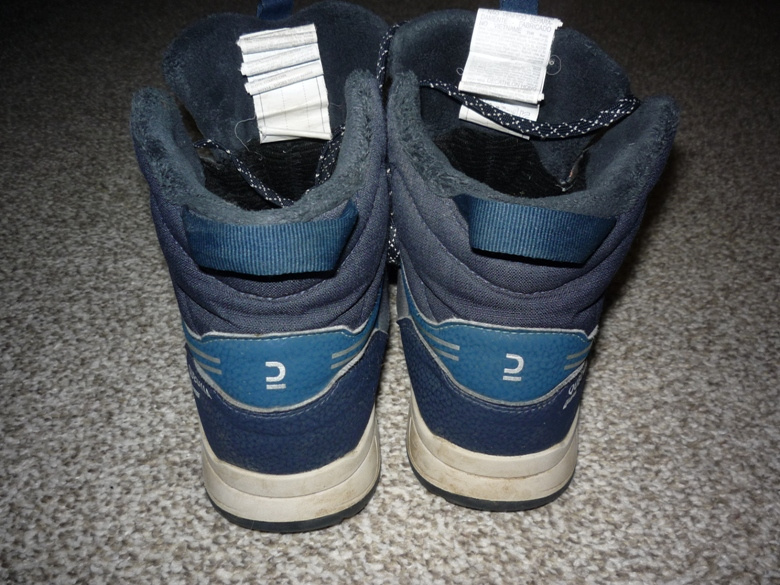 Zimní kožené boty Quechua vel 37, stélka 23,5cm - 5