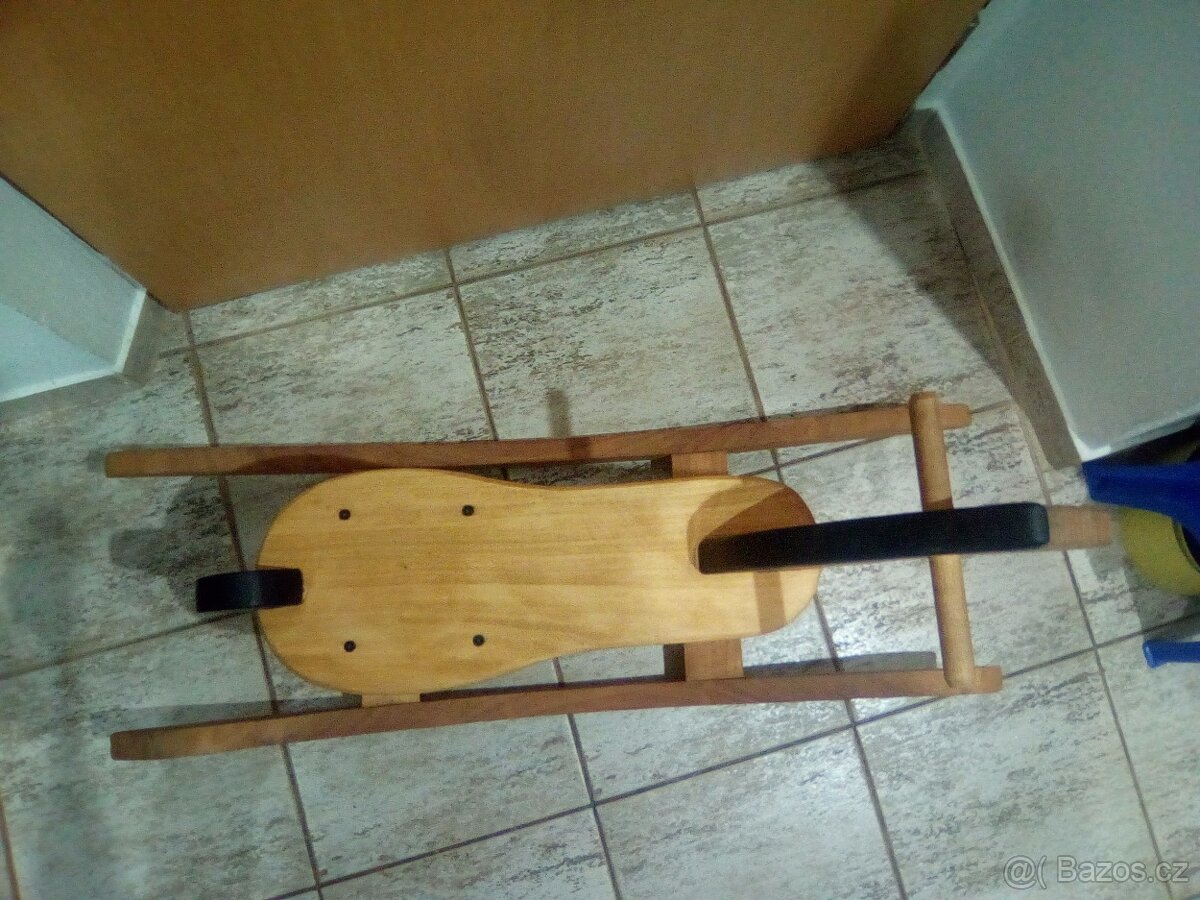 Velký houpací kůň dřevěný - 5